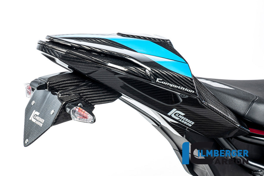 Ilmberger Carbon Rear Seat Cover BMW M1000RR 2023-2026 - Gloss / Twill