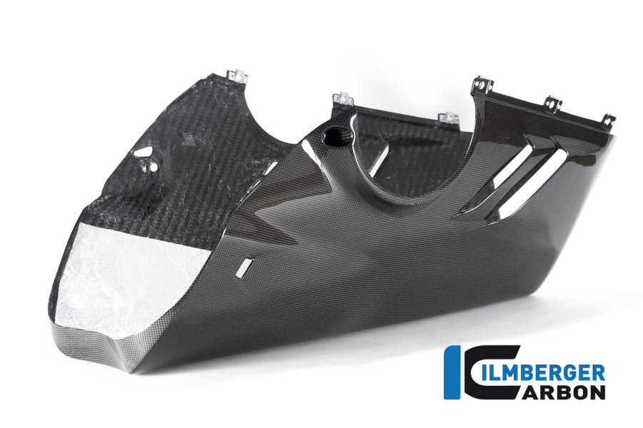 Ilmberger Carbon Belly Pan For High Exhaust Ducati Panigale V4 S 2022 Racing - Gloss