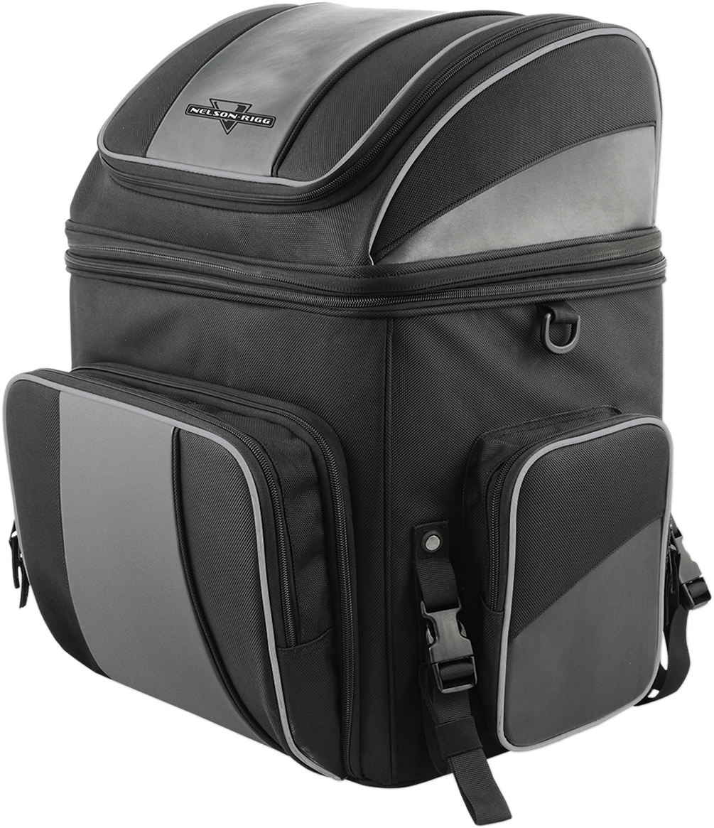 Nelson RIGG Destination Backrest Rack Bag - Black