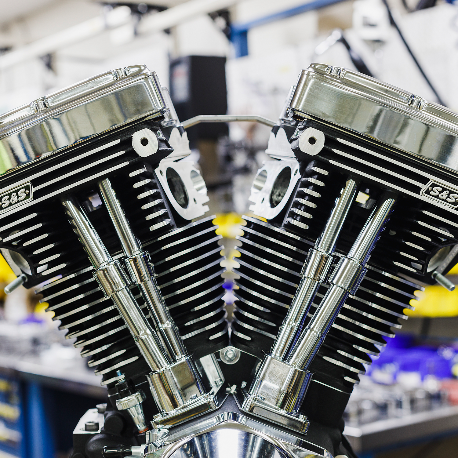 S&S Cycle V124 Long Block Engine