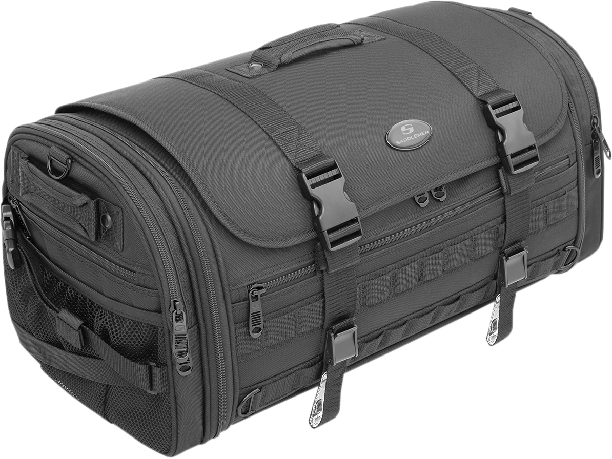 Saddlemen TR3300 Tactical Deluxe Rack Bag - Black