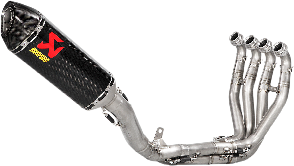 Akrapovic Evolution Exhaust - Titanium/Carbon Fiber