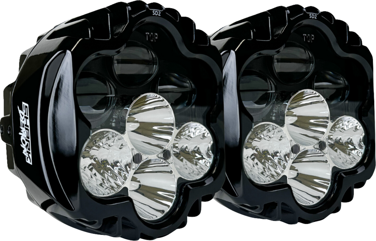 Custom Dynamics Shark Demon® 2 Headlight - Road Glide