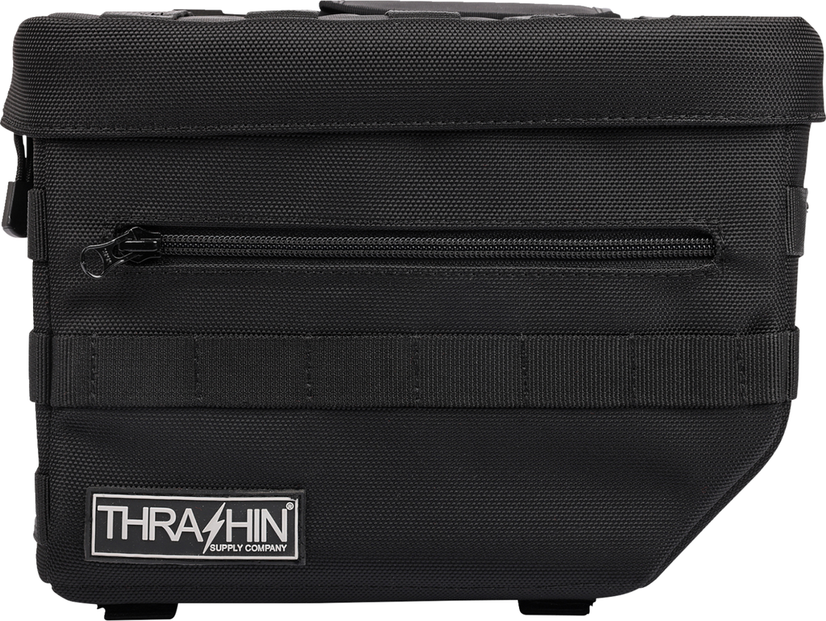 Thrashin Supply CO. Essential Saddlebags - Black