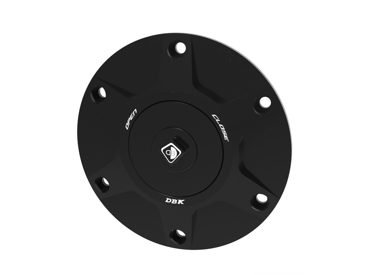 Ducabike DBK Ducati Quick Release Fuel Tank Cap - Black / Red