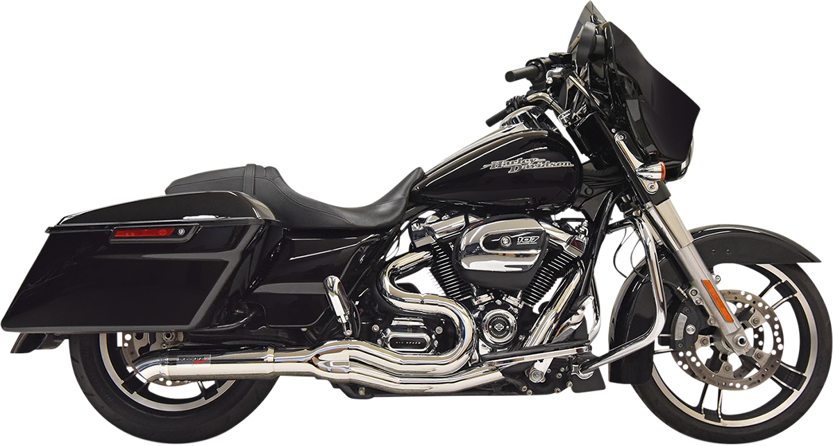 Bassani Xhaust 2:1 Exhaust - Chrome