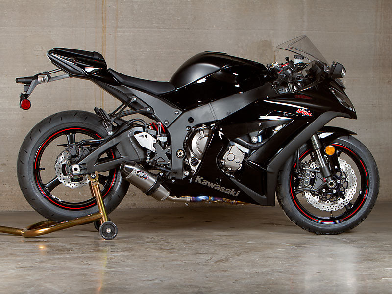M4 Exhaust 2011 ZX10R Street Slayer System Slip On with Titanium Canister