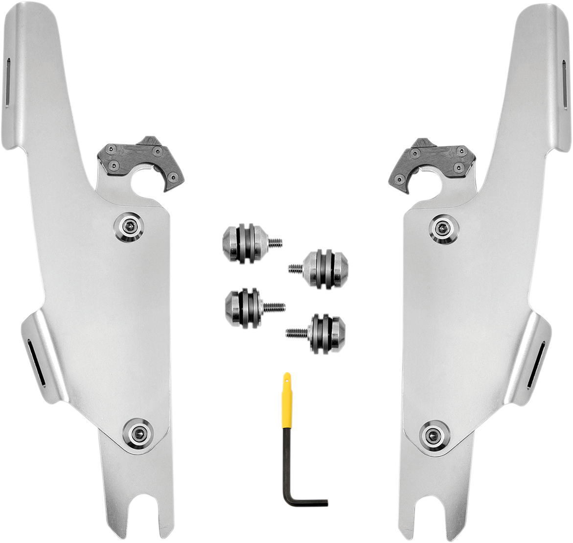 Memphis Shades Fats Mounting Kit - Polished - FLFB