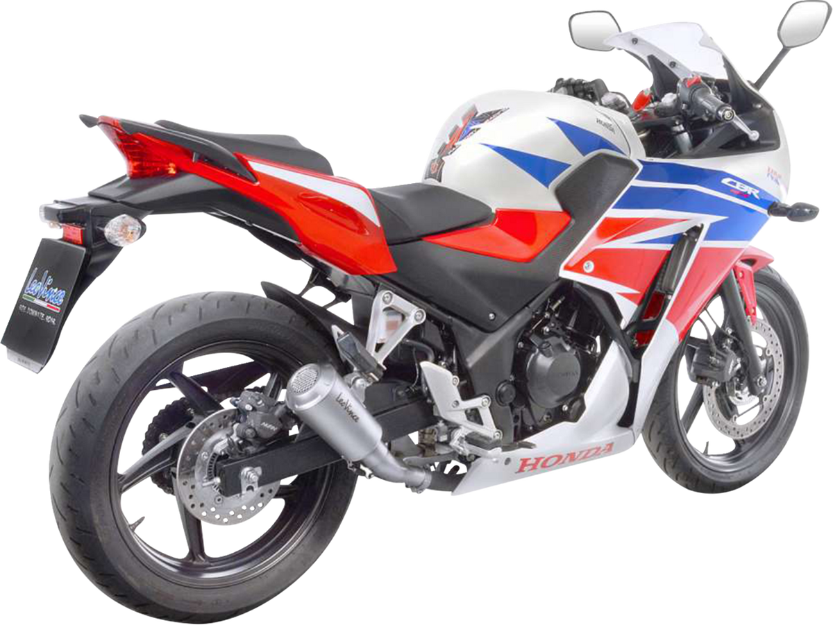 LeoVince LV-10 Slip-On Muffler - Stainless Steel - CBR300