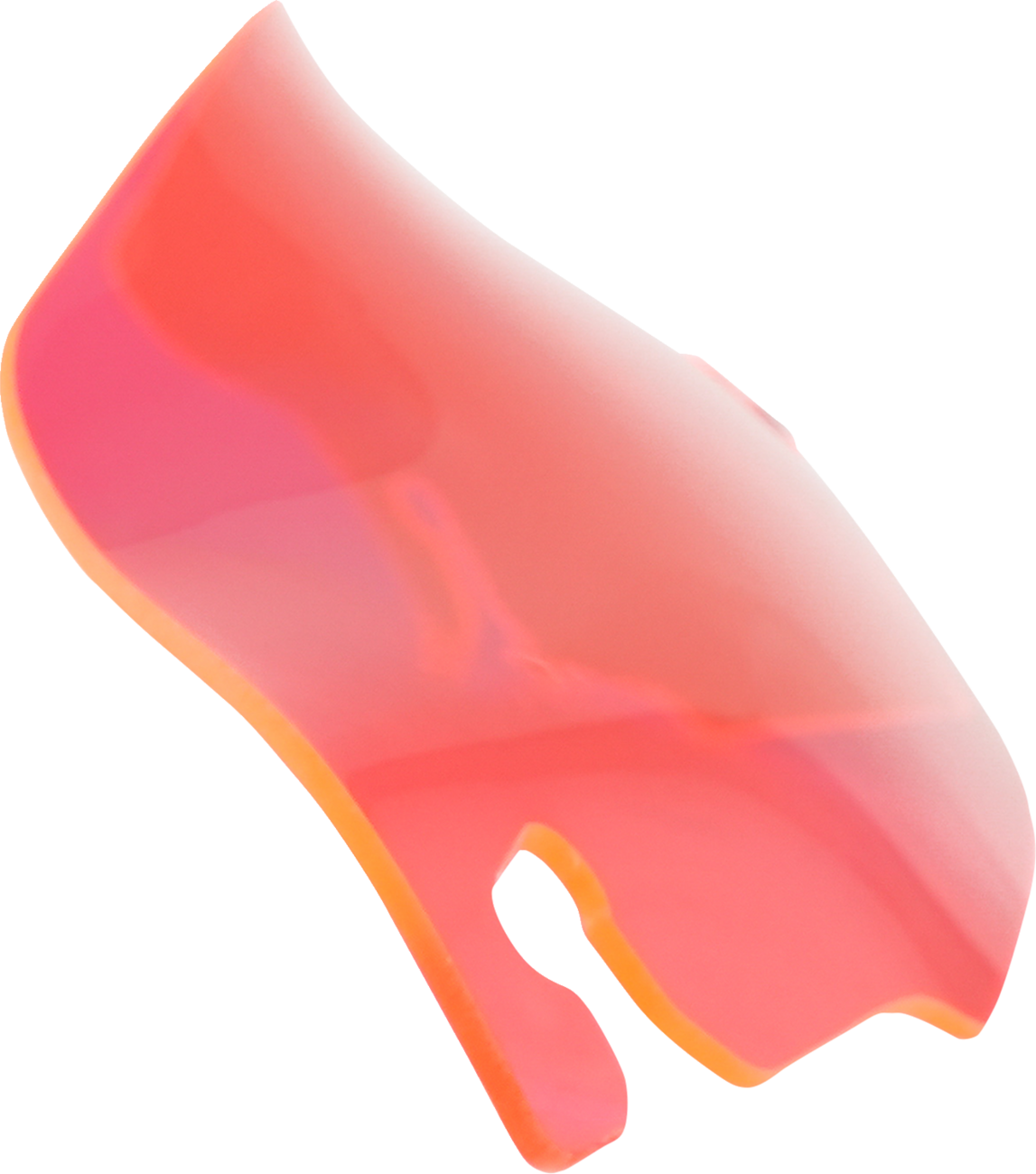Klock Werks Ice Flare® Windshield - 3-1/2" - Pink Ice - '96-'13 FLHT/FLHX