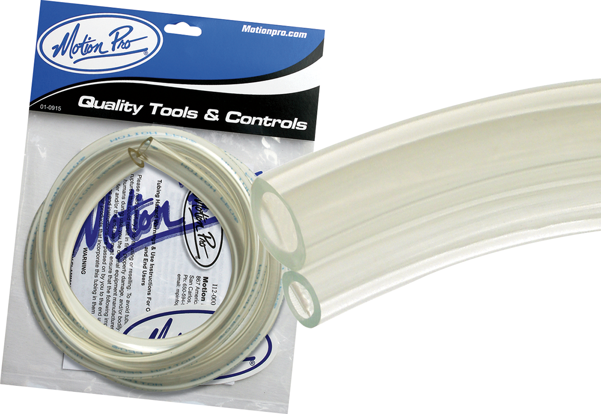 Motion Pro Premium Fuel Line - Clear - 1/8" - 3'