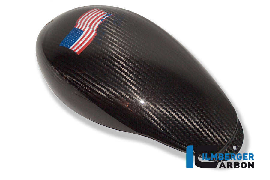 Ilmberger Carbon Airboxabd. Inkl. Airbrush Für Harley-Davidson V-Rod