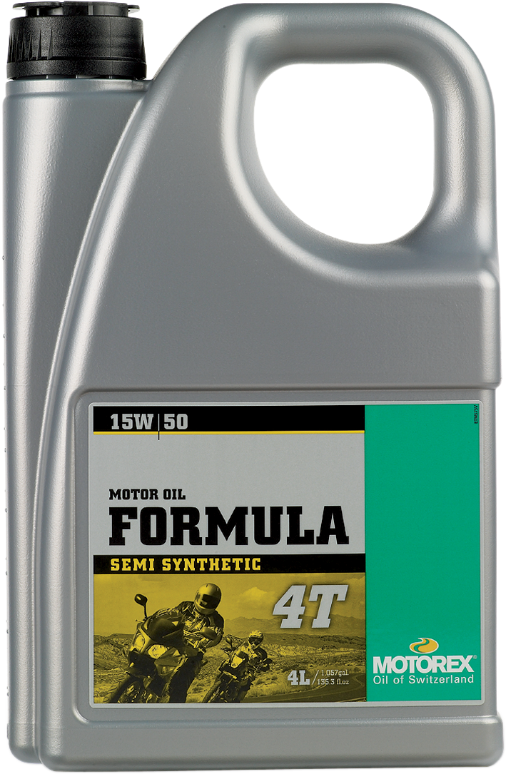 Motorex Formula Synthetic Blend 4T Engine Oil - 15w-50 - 4L