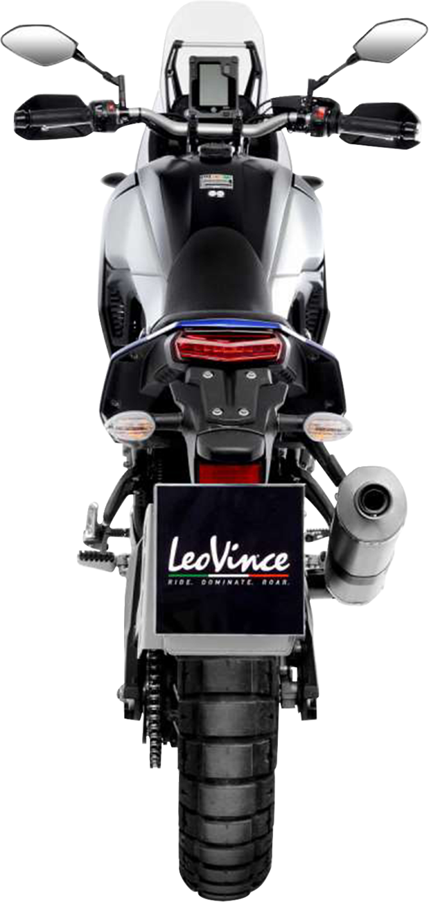 LeoVince LV One Evo Slip-On Muffler - Stainless Steel - Tenere 700