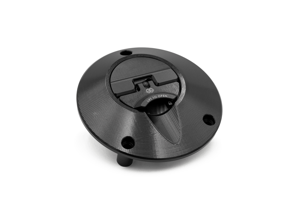 Gilles Tooling FCAP2 – Quick-Release Fuel Cap, Black