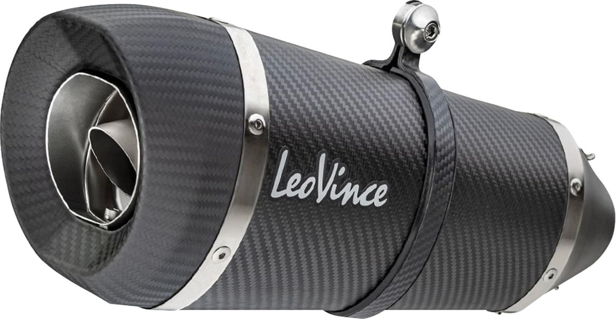 LeoVince Factory S Exhaust - Carbon Fiber - YZF-R6