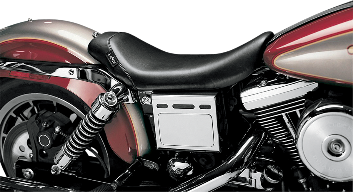Le Pera Bare Bones Solo Seat - Smooth - Black - FXD '96-'03