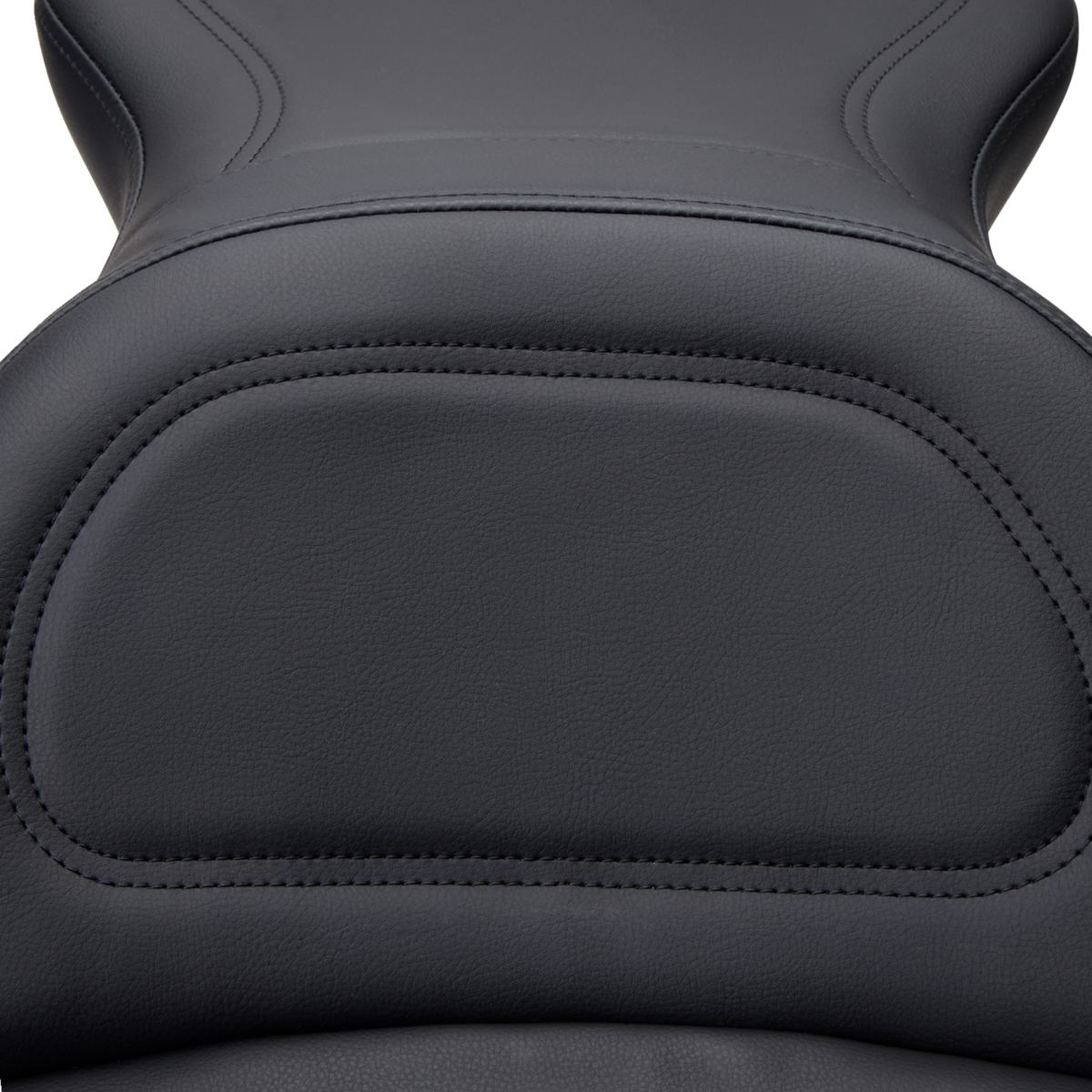 Saddlemen Seat - Explorer™ - Without Backrest - Stitched - Black - FLSTF '07-'17