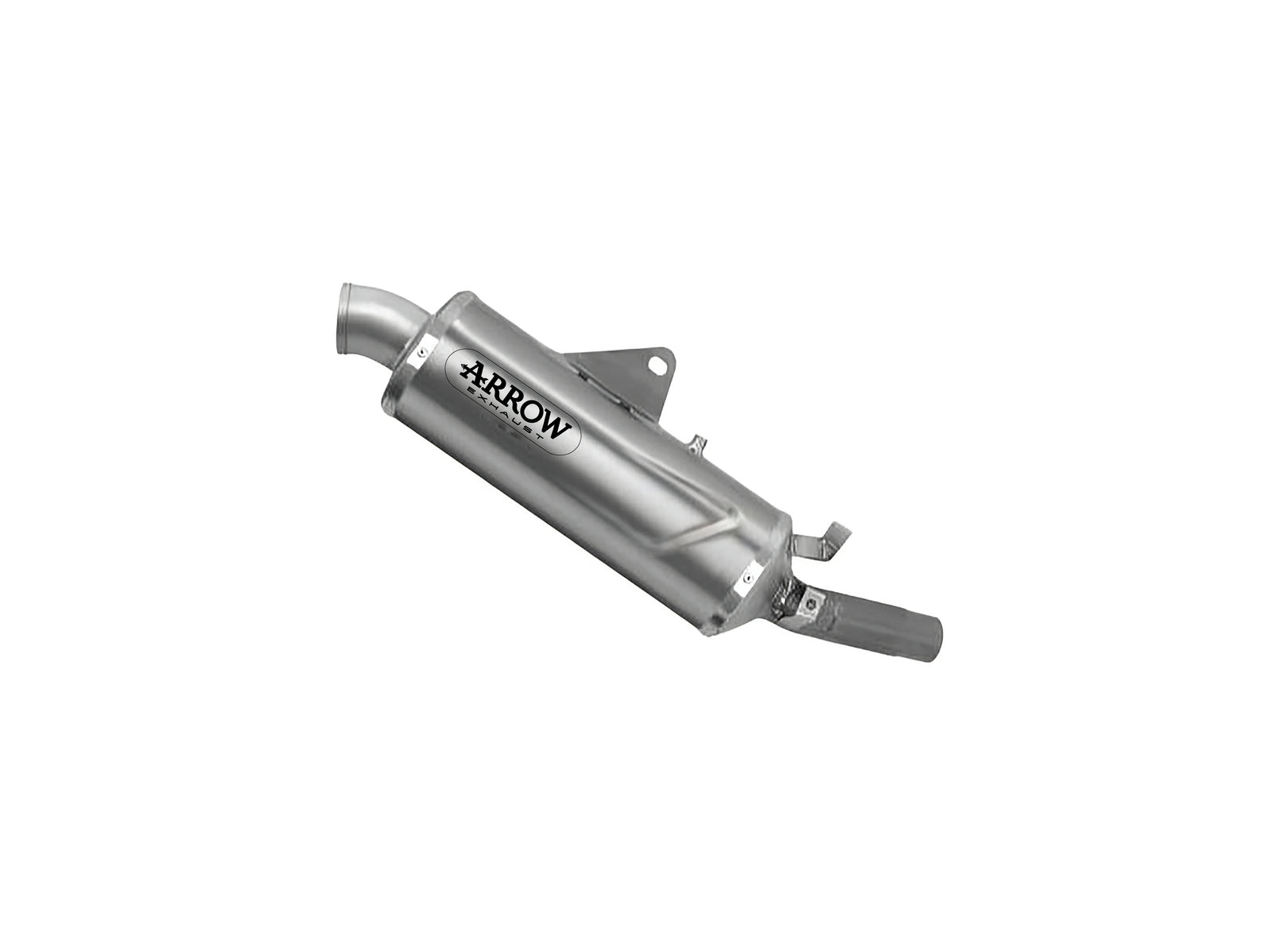 72647PO Indy Race Evo Titanium Slip On With Steel End Cap
