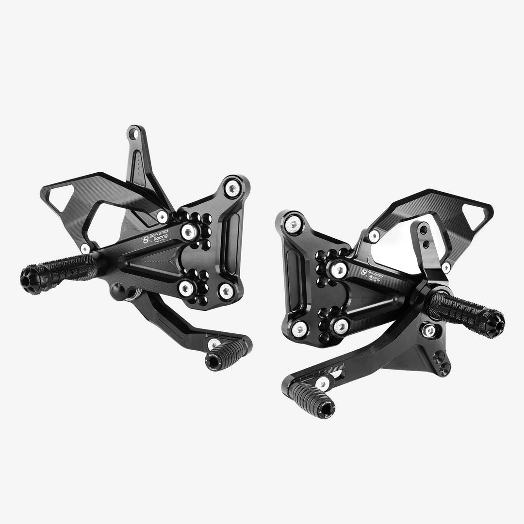 Bonamici Racing Adjustable Rearsets - Kawasaki ZX-4R - ZX-4RR