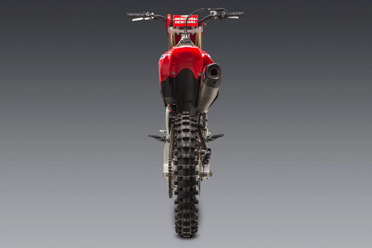 Yoshimura CRF250R/RX 22-24 RS-12 Titanium Full Exhaust, W/ Titanium Muffler