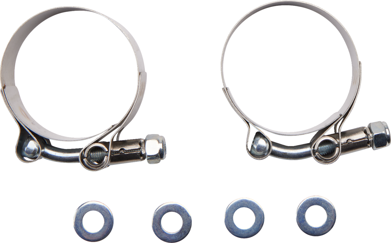 Cobra 4" Classic Slip-On Mufflers - Standard Tip - VN1700
