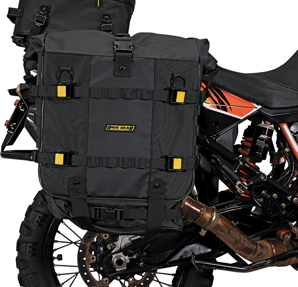 Nelson RIGG Trails End Adventure Saddlebags - Black