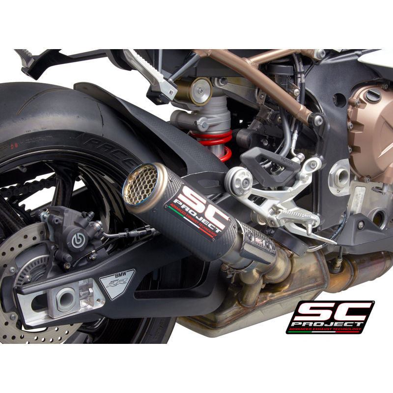 SC Project CR-T Carbon Fiber Slip On for BMW S1000RR M1000RR