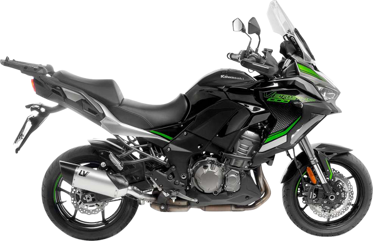 LeoVince LV-14 R Slip-On Muffler - Stainless Steel - Kawasaki Versys 1000
