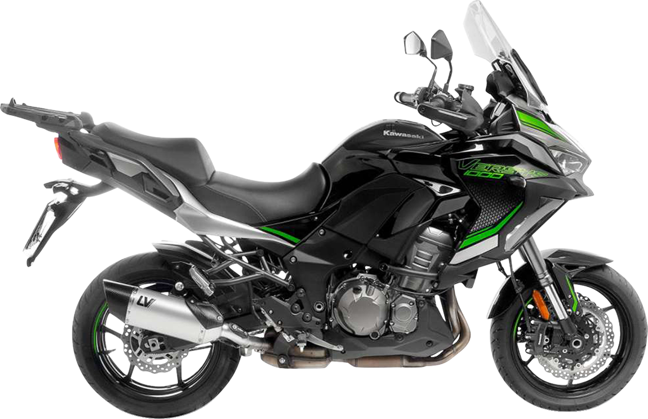 LeoVince LV-14 R Slip-On Muffler - Stainless Steel - Kawasaki Versys 1000