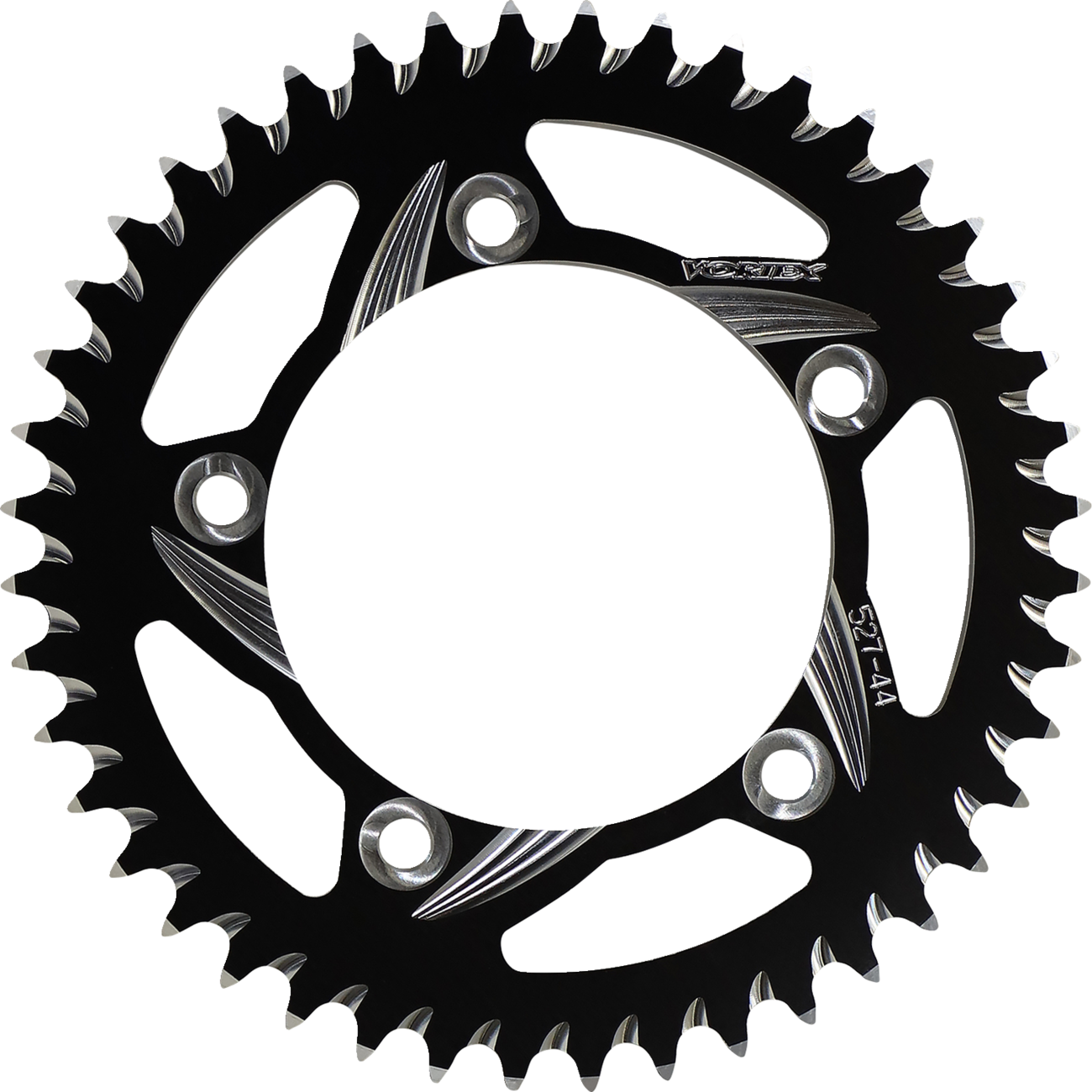 Vortex CAT5 Sprocket - 44 Tooth - Black - Suzuki/Triumph