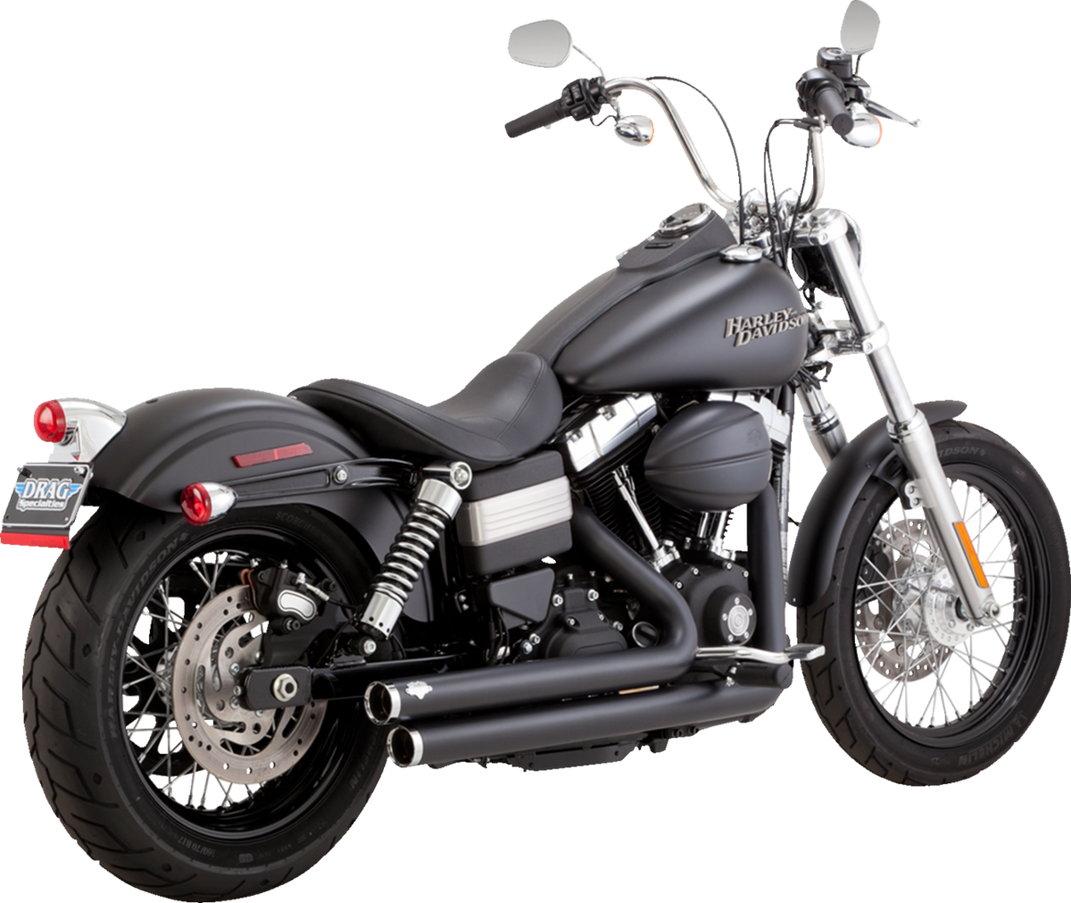Vance & Hines Big Shots Staggered Exhaust System