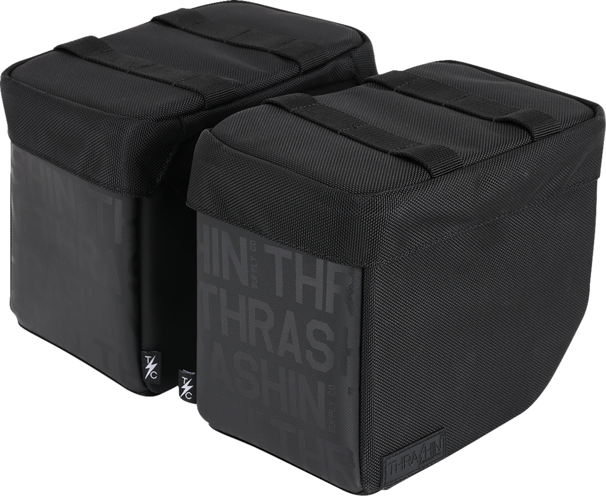 Thrashin Supply CO. Mini Essential Saddlebags - 8 Liter