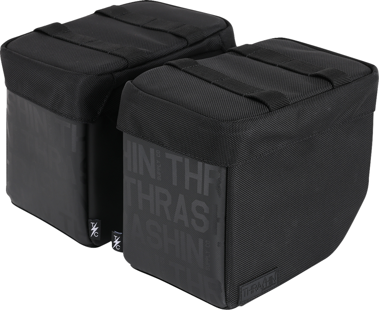 Thrashin Supply CO. Mini Essential Saddlebags - 8 Liter