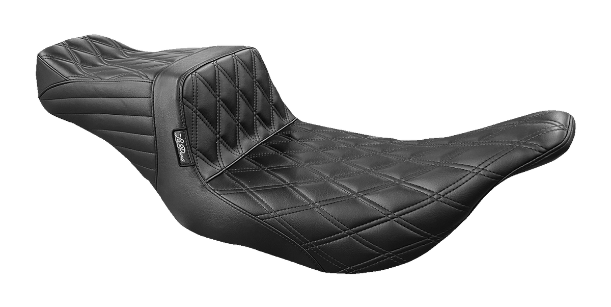 Le Pera Tailwhip Seat - Double Diamond - Black - FL '97-'07