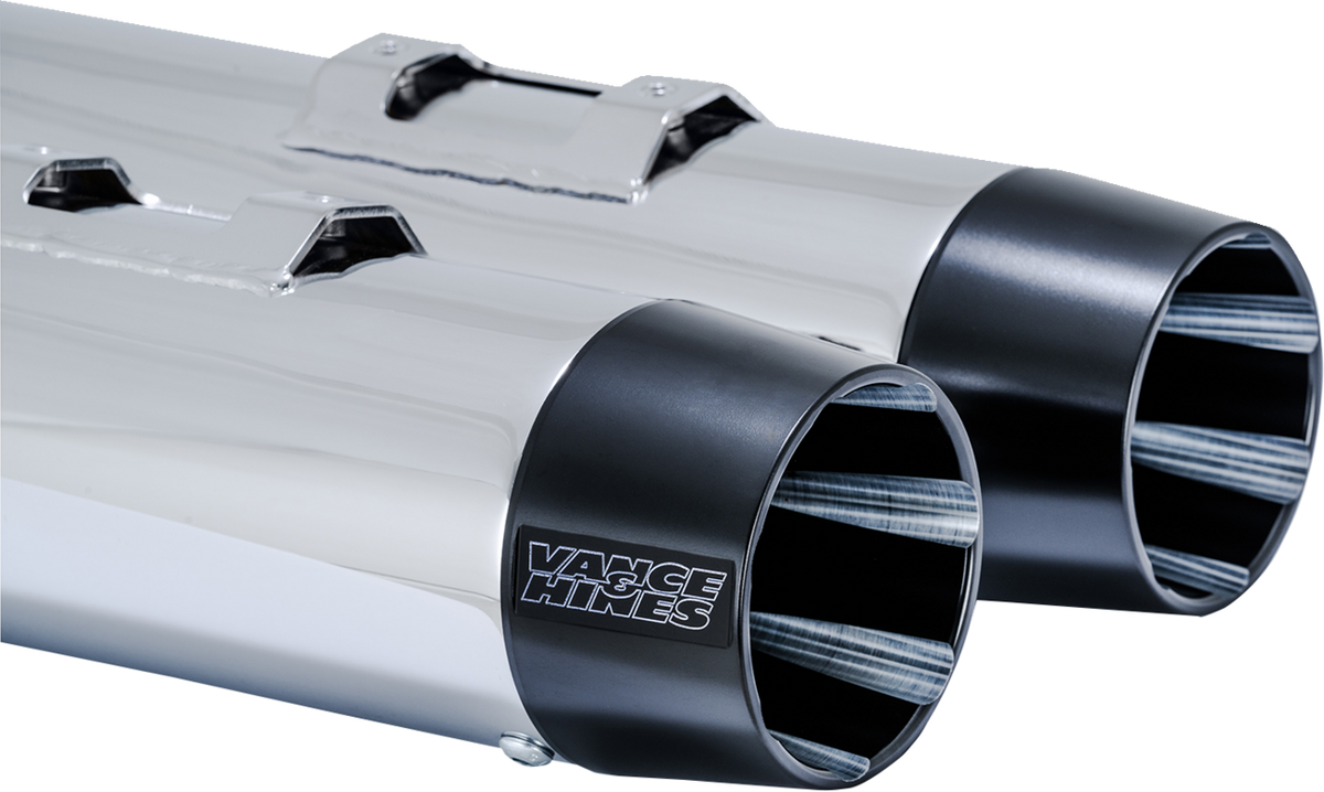 Vance & Hines Blackbird 450 Slip-On Mufflers - Chrome