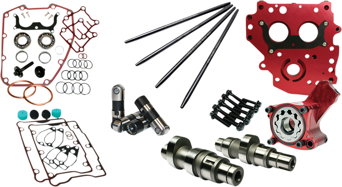 Feuling Parts Camchest Kit - Race Series® - Reaper 574 - Gear Drive - W/One Piece Pushrods - Twin Cam '99-'06