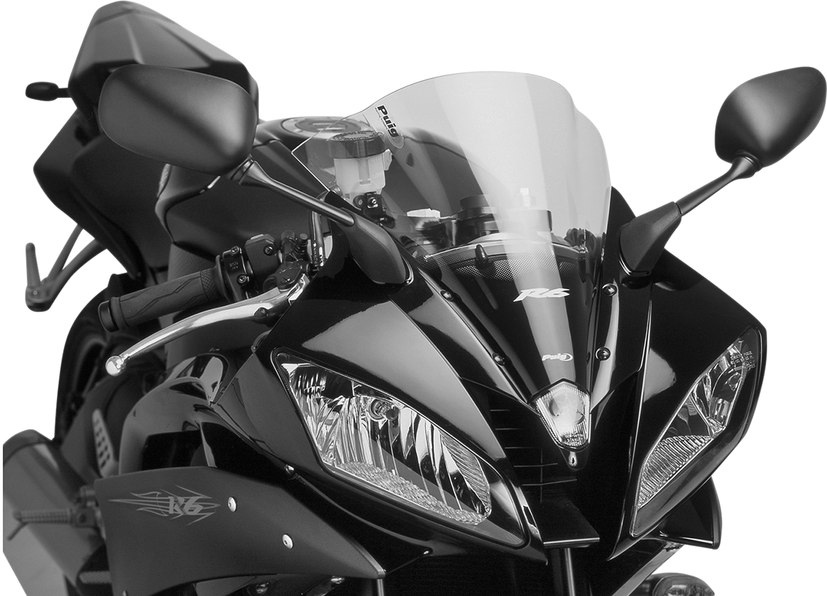 PUIG HI-Tech Parts Race Windscreen - 12-1/2" - Clear - YZF-R6