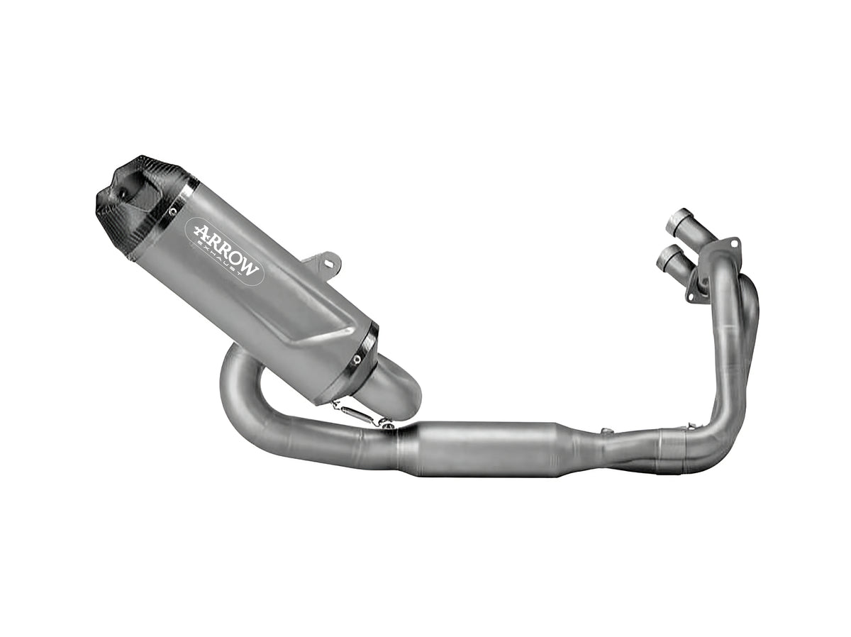 77501PK Homologated Full System With Indy Race Evo Titanium Slip On