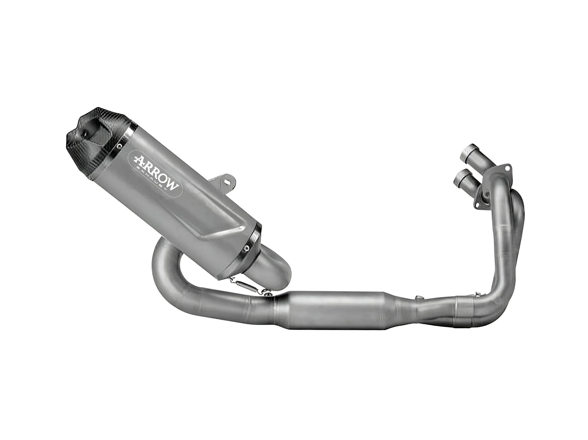 77501PK Homologated Full System With Indy Race Evo Titanium Slip On