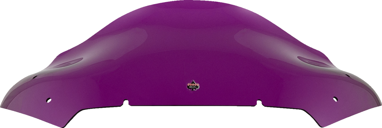 Klock Werks Kolor Flare® Windshield - 10" - Purple - '23-'25 FLTRX