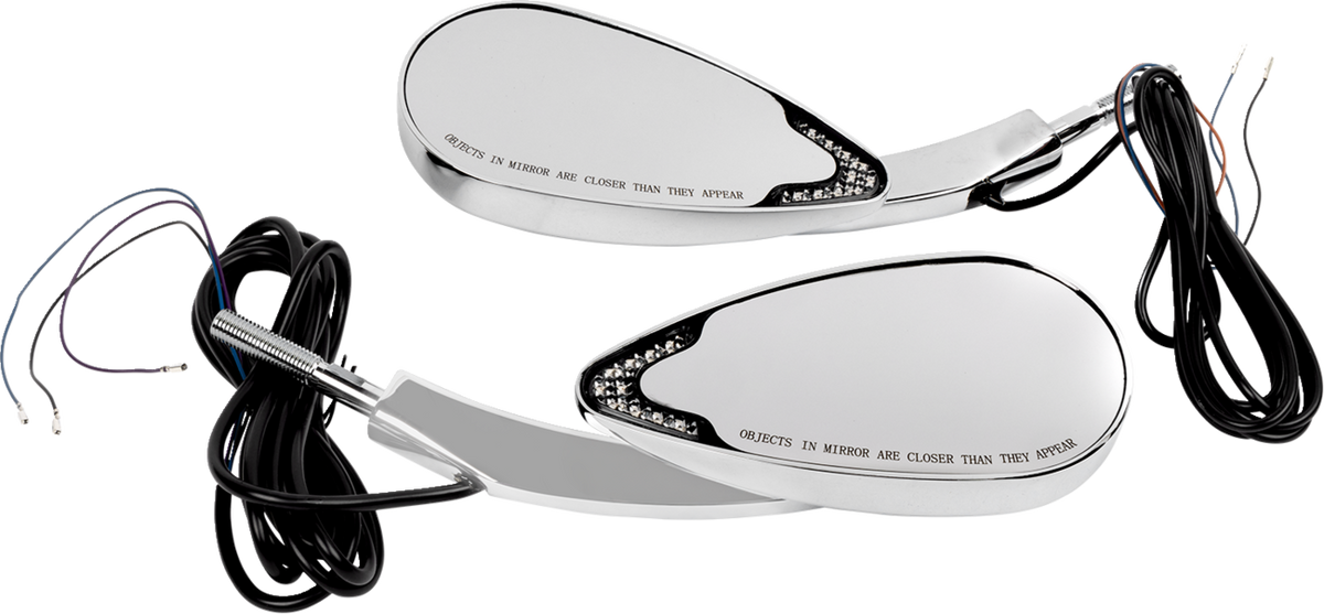 Custom Dynamics LED Mirrors With Run/Turn Signal