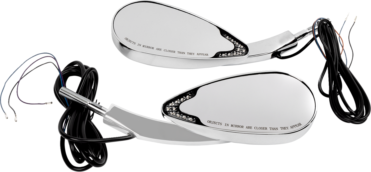 Custom Dynamics LED Mirrors With Run/Turn Signal