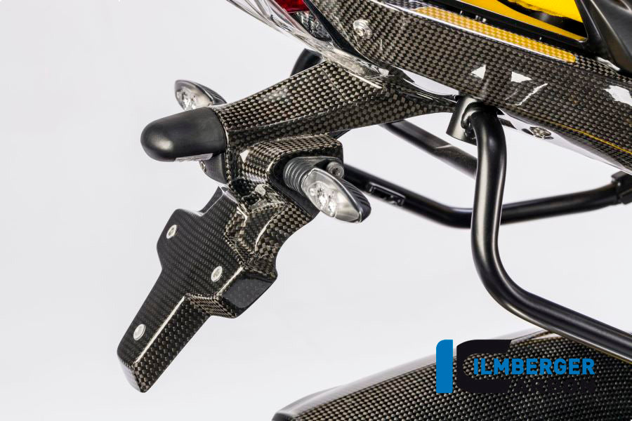 Ilmberger Carbon Numberplateholder Carbon - BMW R 1200 R (LC) From 2015 / BMW R 1200 RS (LC) From 2015