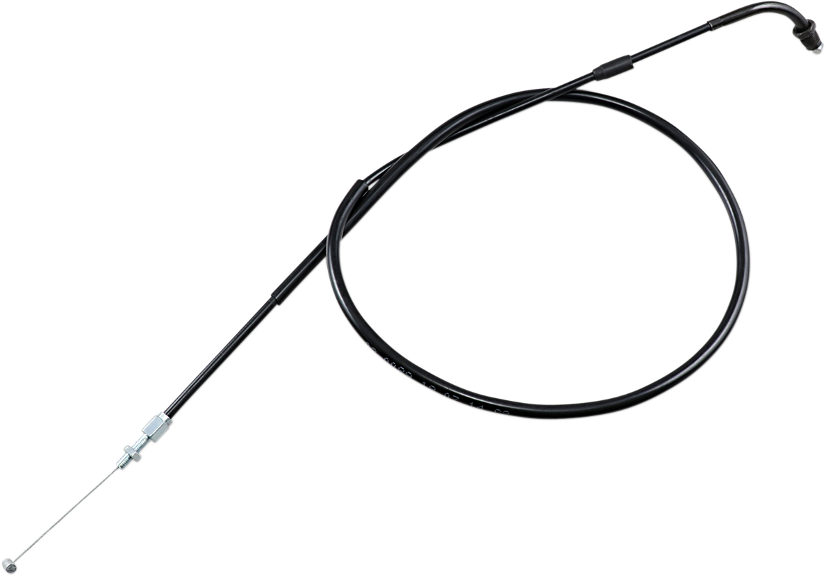 Motion Pro Black Vinyl Throttle Cable - Push - '78-'86 CB/CMX/CX