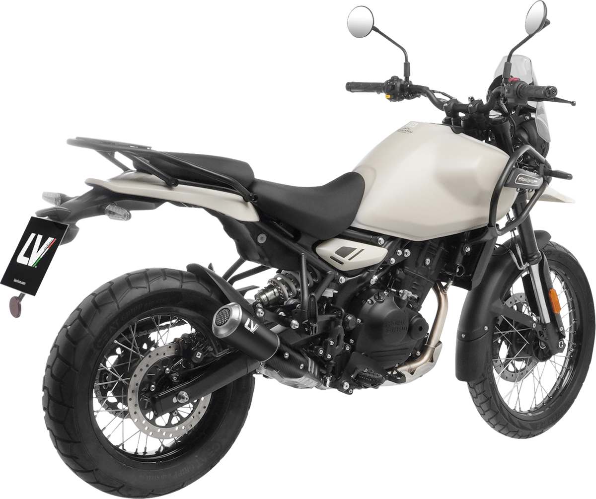 LeoVince LV-10 Slip-On Muffler - Black / Ceramic / Matte