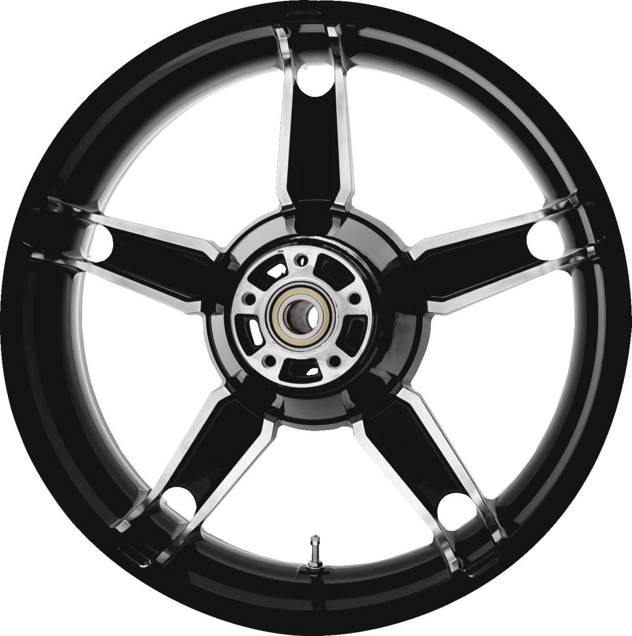 Coastal Moto Wheel - Daytona - Rear - Single Disc/With ABS - Black Cut - 18x5.5