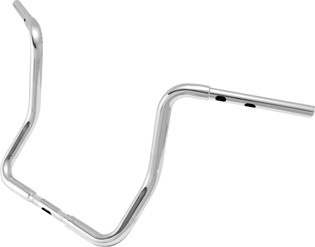 Burly Brand 1-1/4" Bagger Ape Hanger Handlebar - Touring - 15" - Chrome