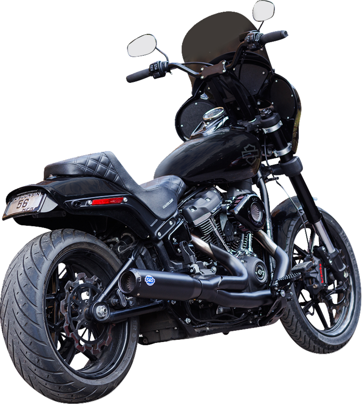 S&S Cycle 2-Into-1 Qualifier Exhaust System