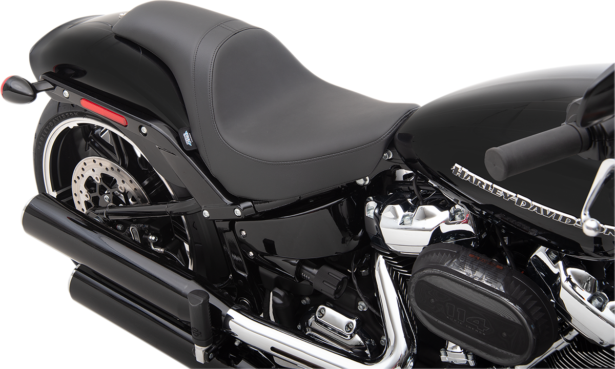 Drag Specialties Seats Predator Seat - Smooth - Solar Leather - FXBR/S '18-'20